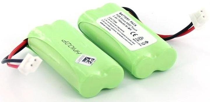 AGI Batteria compatibile con Audioline babycare 7 - Batteria per babyphone - Verde - Audioline - B