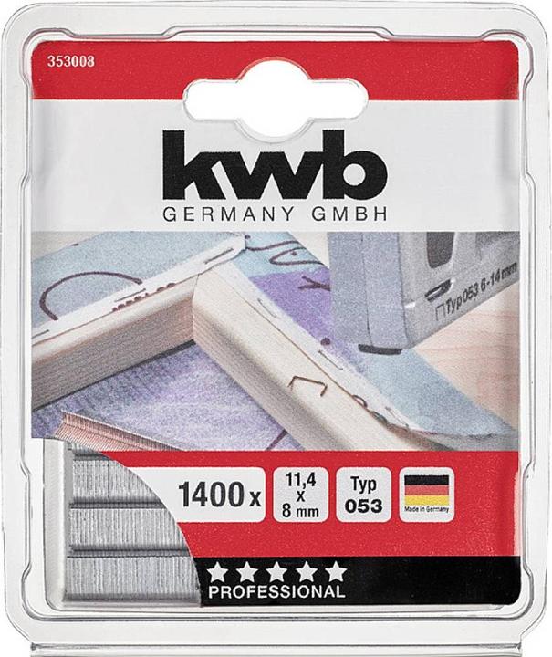 Produktbild kwb 353008 Stifte für Stiftnagler