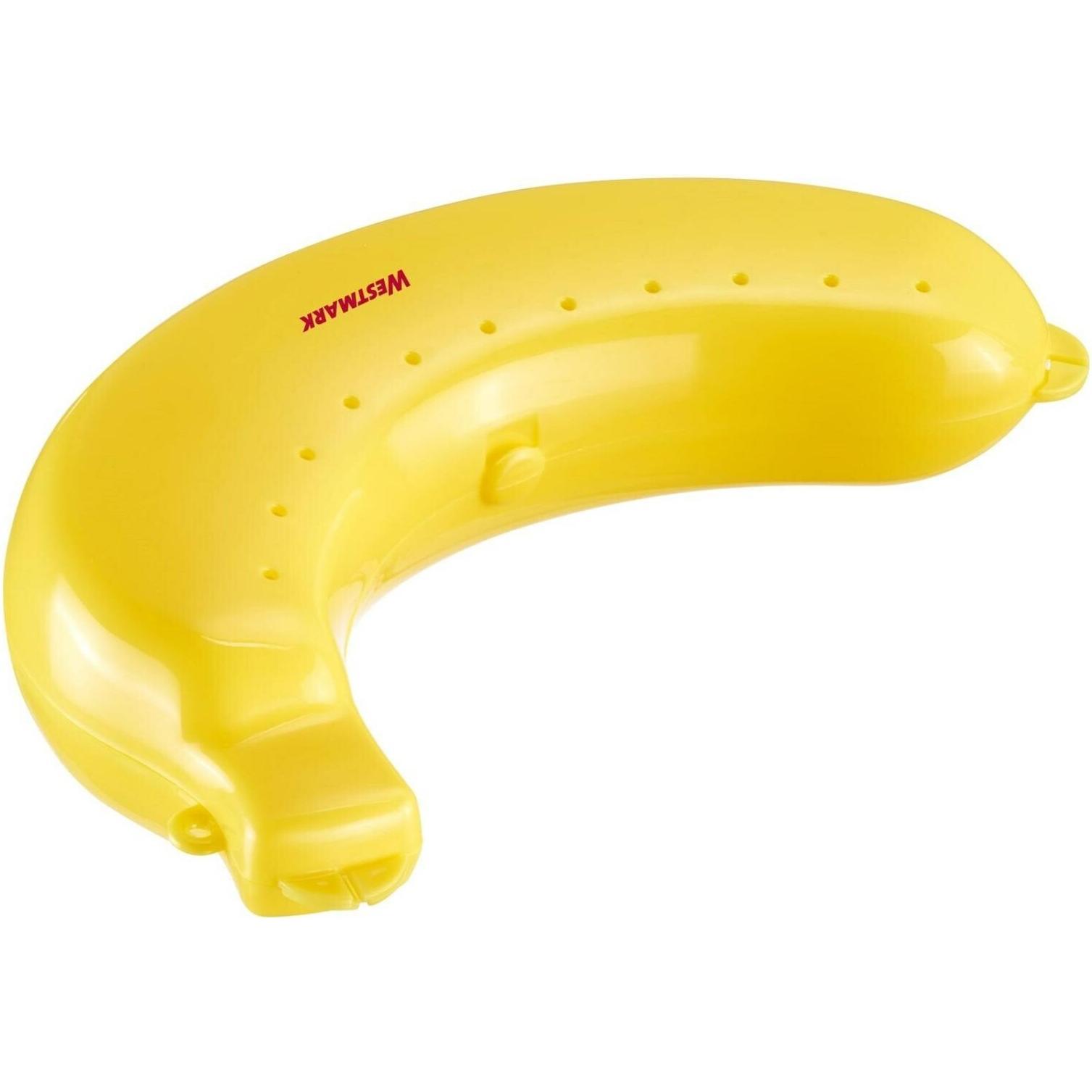 Westmark Bananendose, Contenitore per alimenti, Rosso, Giallo