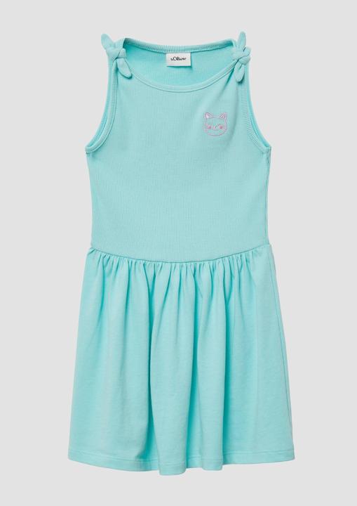 Immagine prodotto S.Oliver Kleid Ausgestelltes Kleid mit Knotendetail und Stickerei (104)