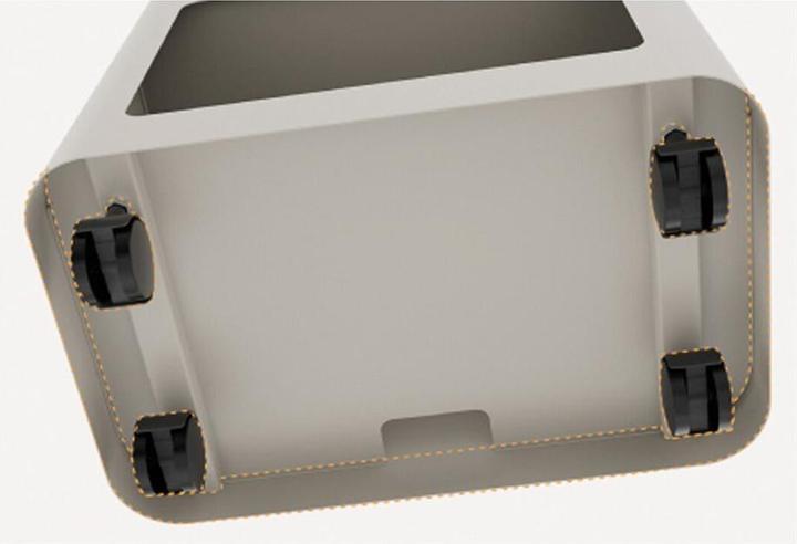 Actual product image Value Open Shelf Mobile Cabinet