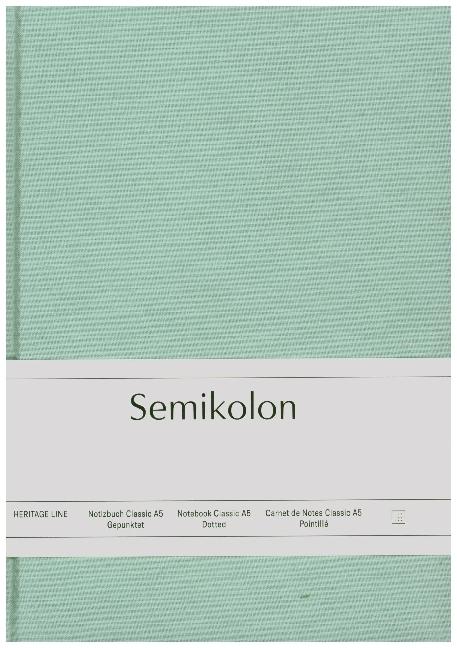 Actual product image Semikolon Classic (A5, Dotted, Hardcover)