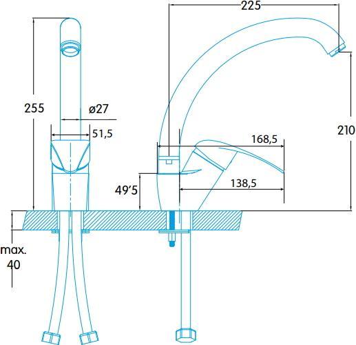 Produktbild Iguazu Cromo