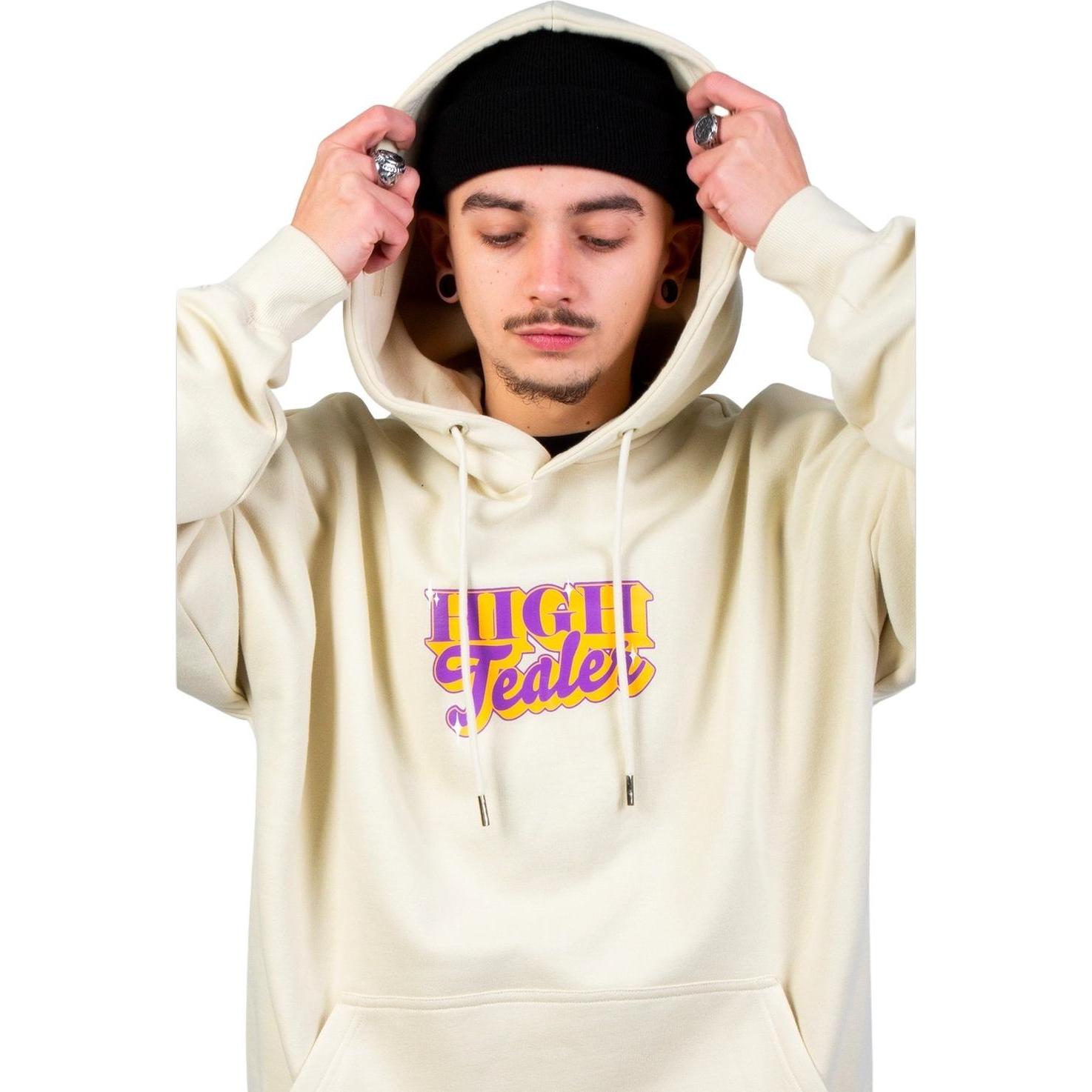 Thumbnail - Tealer, Herren, Pullover, kapuzenpuover teaer high, Beige, (L)