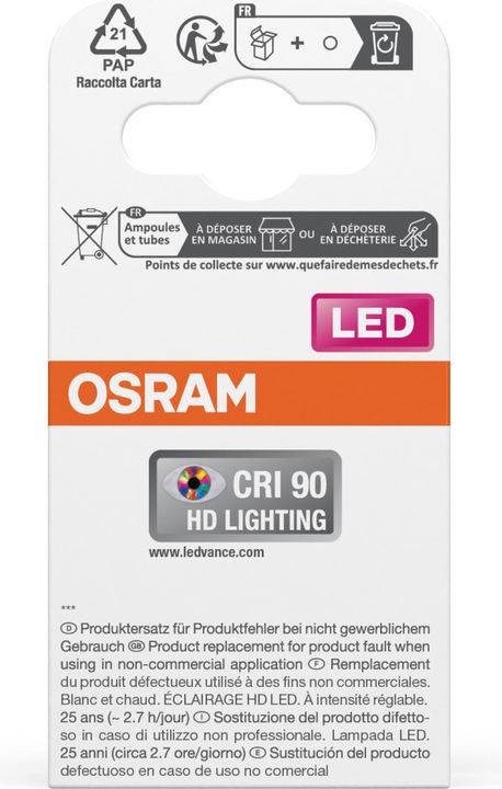 Produktbild Osram Led Superstar Par16 (GU10, 3.40 W, 230 lm, 1 x, G)