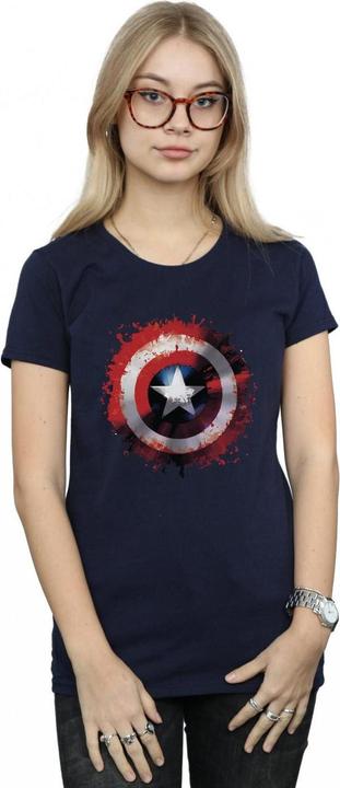 Immagine prodotto Vendicatori Capitan America Art Shield - Maglietta in cotone (S)
