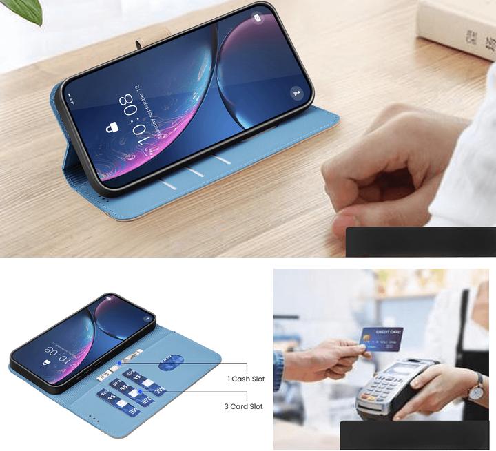 Produktbild Binfen Color Galaxy S25 FE - BINFEN Ledertasche Floral (Samsung Galaxy S25 FE)