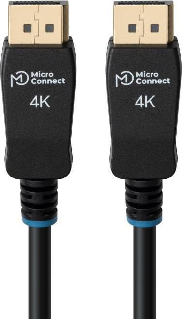 Actual product image MicroConnect 4K DisplayPort 1.2 Cable 1m Displayport version 1.2 (1 m, DisplayPort, 1.2)