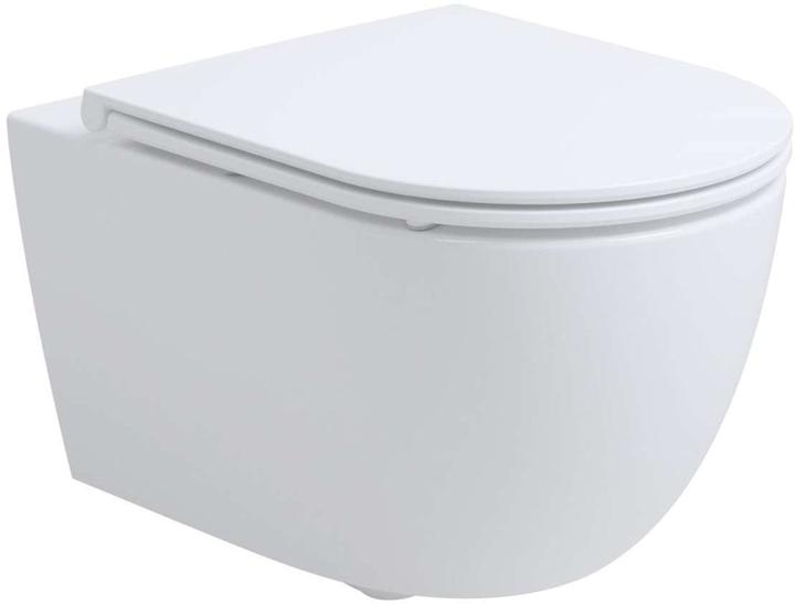 Kielle oudee - hangend toilet met softclose wc zitting, rimless vortex+, wit