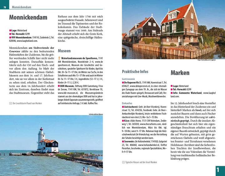 Produktbild Reiseführer Holland - Die Westküste (Deutsch, Hans Otzen, Barbara Otzen, 2024)