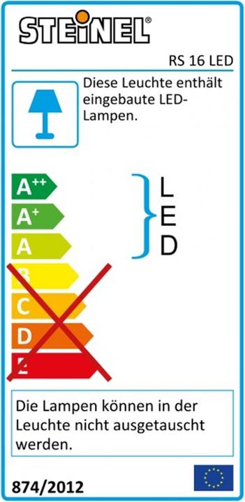 Energie-Label Steinel Rs (845 lm)