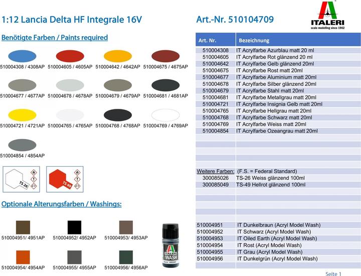 Produktbild 1:12 Lancia Delta HF Integrale 16V