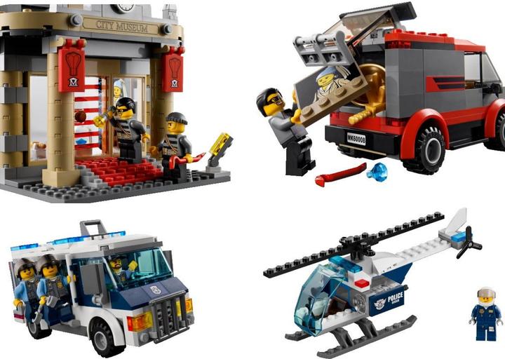 Immagine prodotto LEGO Rapina ai musei della città (60008, LEGO City)