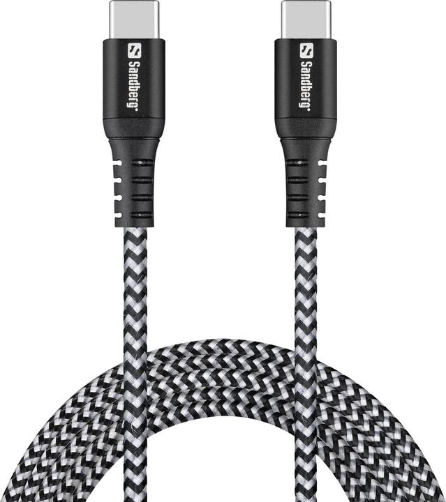 Sandberg Survivor USB-C Cable 2M 100W (2 m, USB 2.0, 100 W)