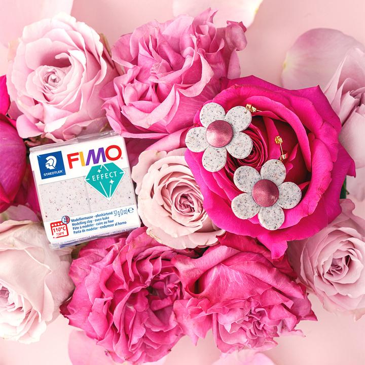 Image du produit Fimo Pâte à modeler Effect rose botanique 57gr.