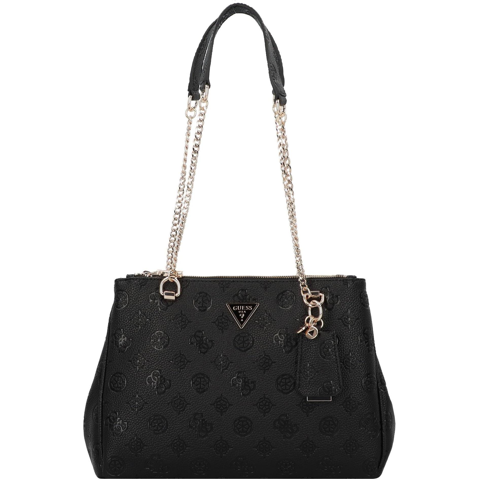 Guess, Handtasche, Schultertasche CRESIDIA, Schwarz