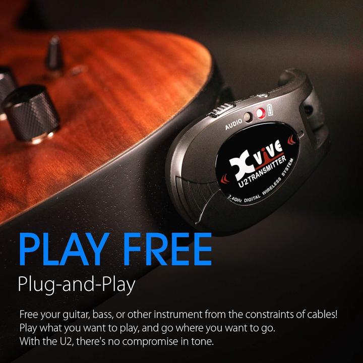 Produktbild Xvive U2 Black draadloos gitaarsysteem (Wireless System)