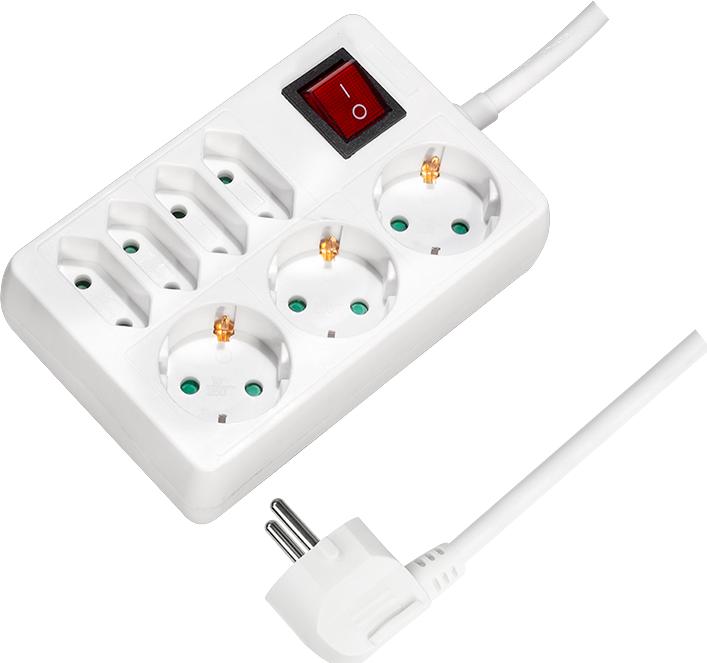 Actual product image LogiLink Socket strip (7x, CEE 7/3, 5 m)