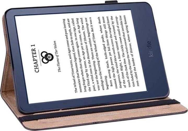 Actual product image Cover-Discount Kindle 2022 (6.0 / 11.Gen) - Case with card holder black