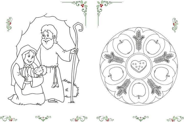 Actual product image Father Christmas Colouring Book