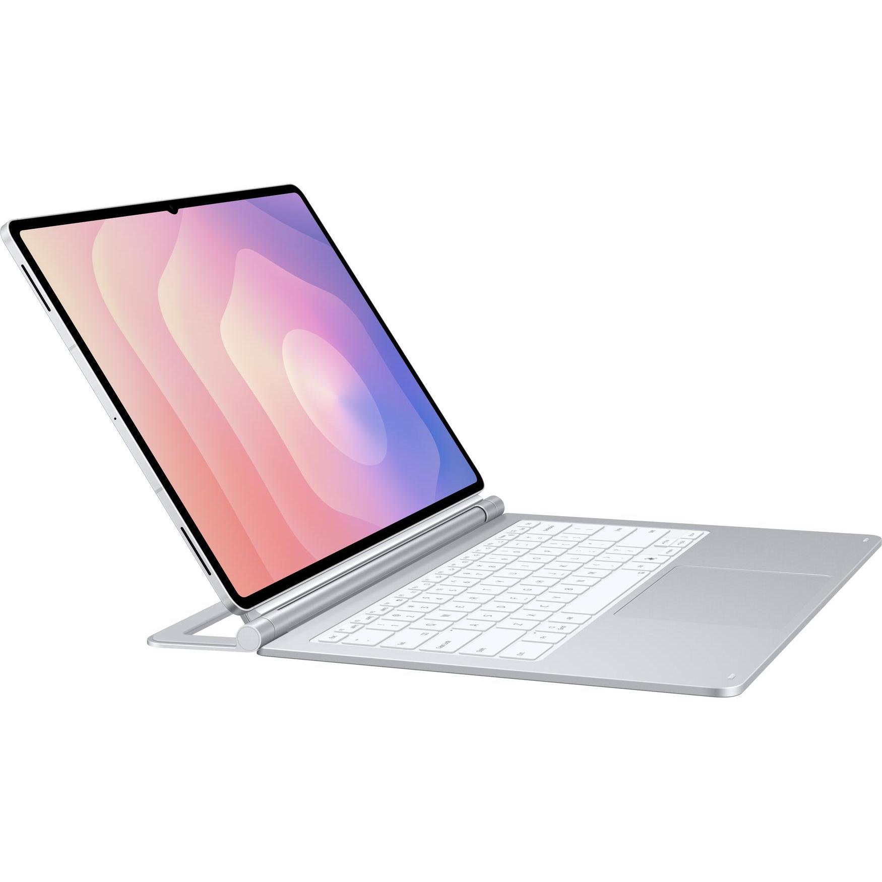 Samsung Keyboard Pro Cover für Galaxy Tab S11 Ultra (Germania, Samsung Galaxy Tab S11 Ultra), Tastiera per tablet, Argento