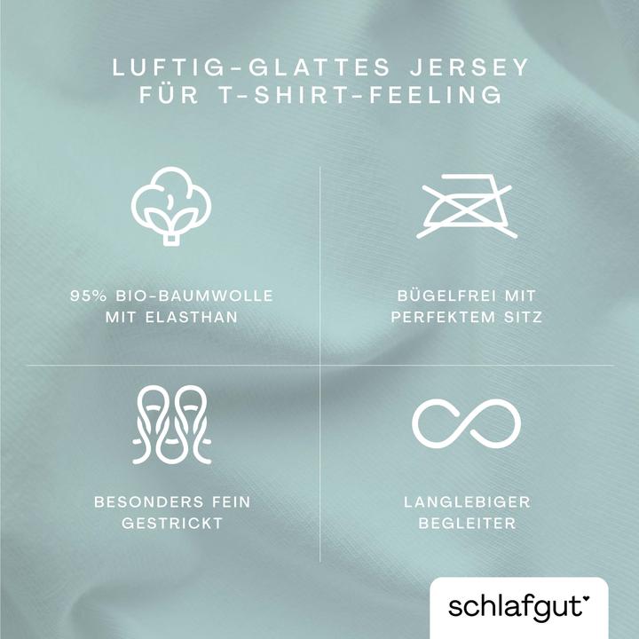 Produktbild schlafgut Knitted Jersey (Duvetbezug, 60 x 80 cm)