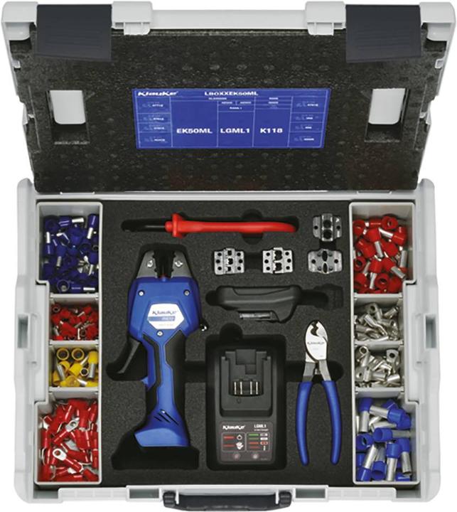 Klauke KLA LBOXXEK50ML Elektromechanische krimptang 0,14-50qmm in (48 mm)