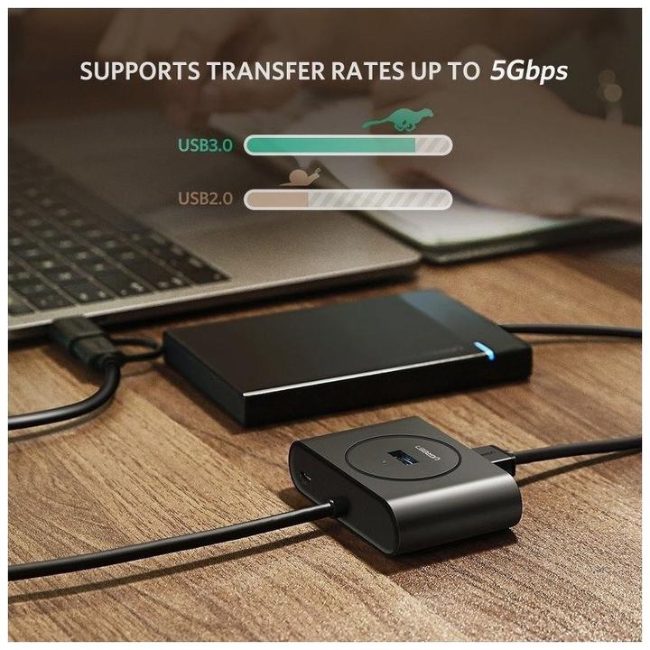 Productafbeelding Ugreen 40850 (USB-C, USB-A, 4 ports)