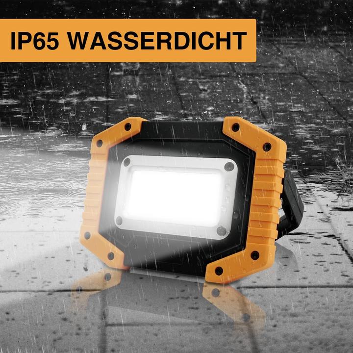 Actual product image Tekstap LED construction spotlight COBWL02 (2000 lm)