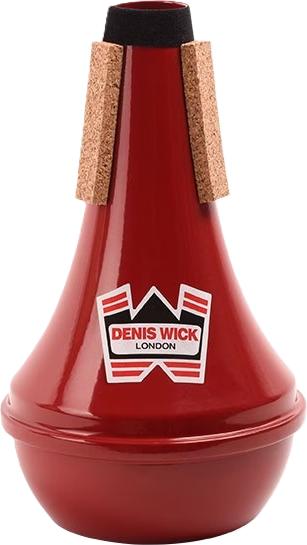 Denis Wick DW5504R Trompeten, Cornet-Dämpfer, Straight, Red