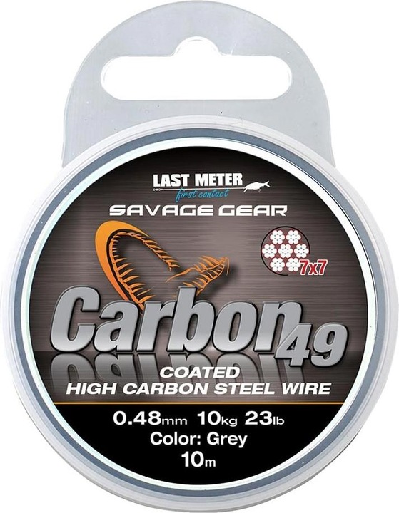 Actual product image Savage Gear Carbon49 10m (11 kg, 0.48 mm)