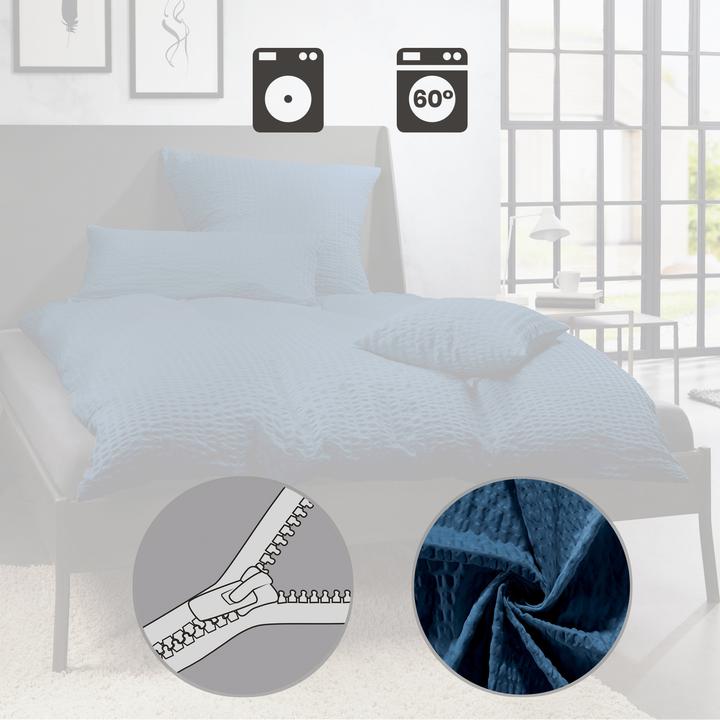 Image du produit Redbest Detroit (Set de linge de lit, 80 x 80 cm, 135 x 200 cm)