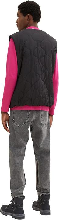 Actual product image Tom Tailor Teddy Reversible Quilted Vest (L)