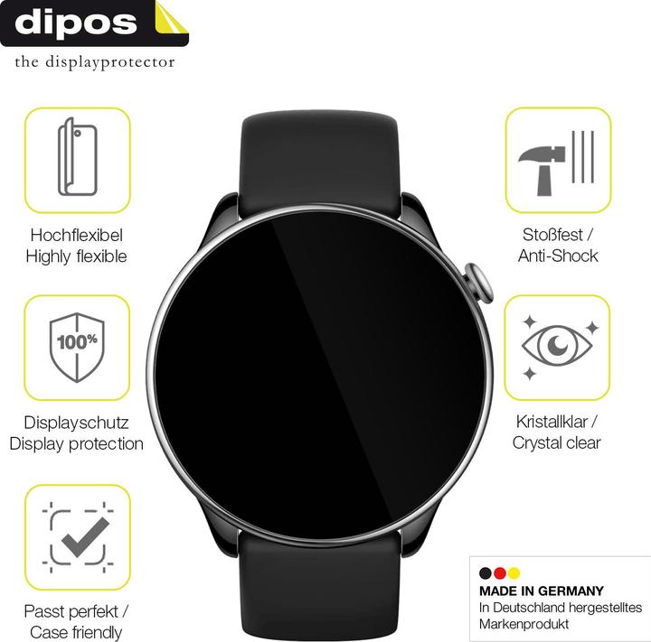 Immagine prodotto Dipos 3D Full-Cover Pellicola Protettiva (Amazfit GTR Mini)