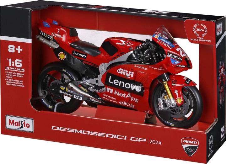 Produktbild Maisto Ducati Lenova Team MotoGP 2024 Bastianini 1:6