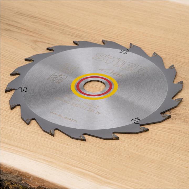 Produktbild Stier Profi Kreissägeblatt Holz 160x2,2x20 18W 25° Spanwinkel