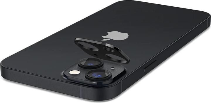Actual product image Spigen Optik.Tr Camera iPhone 14/14 Plus Lens 2szt./2pcs czarny/black AGL05274 (2 Piece, Apple iPhone 14, Apple iPhone 14 Plus)