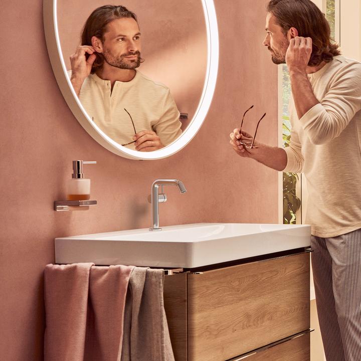 Produktbild hansgrohe Tecturis S Einhebel-Waschtischarmatur 150 Fine CoolStart wassersparend+, Ausladung 139 mm