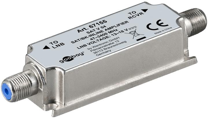 Goobay Amplificatore d'antenna SAT/BK 47 MHz - 2400 MHz (Amplificatore)