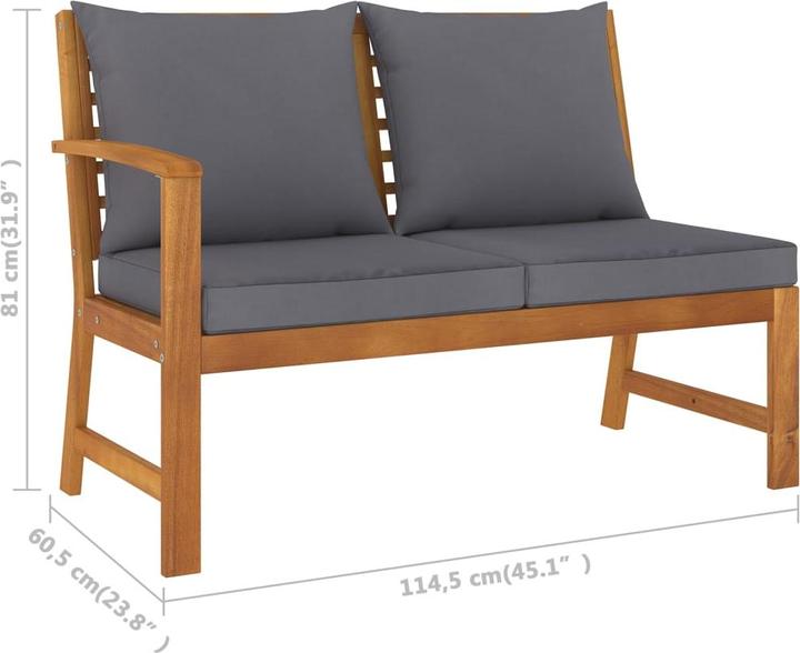 Produktbild vidaXL Gartenmöbel Set