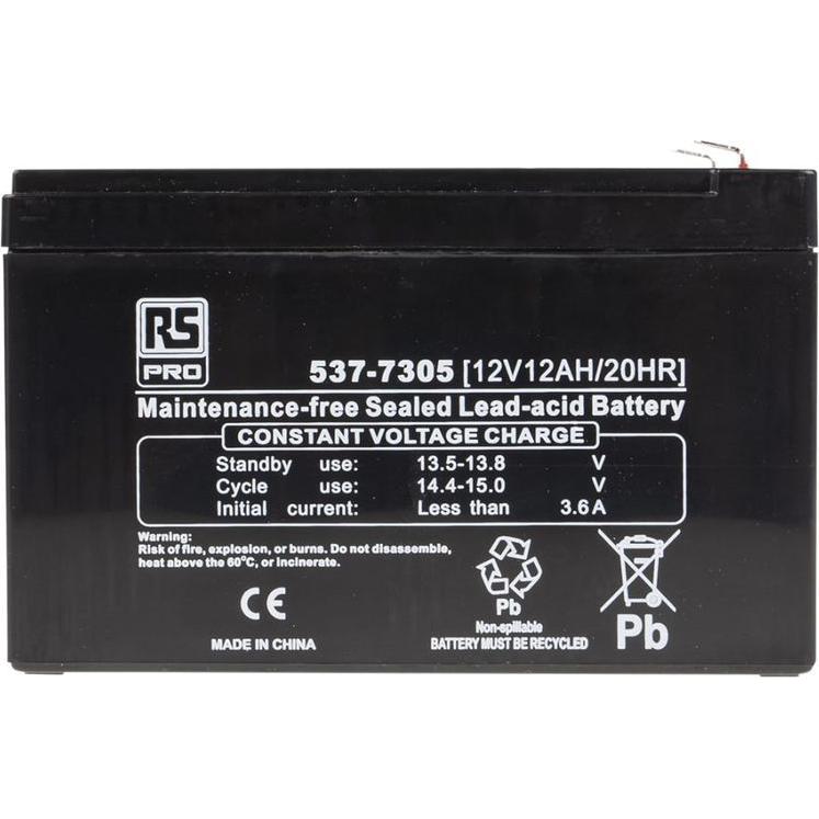 Thumbnail - Rs Pro Bleiakku (12 V, 12000 mAh)