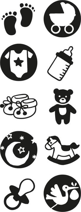 Immagine prodotto Colop Timbro Little NIO Set Baby, 10 pezzi