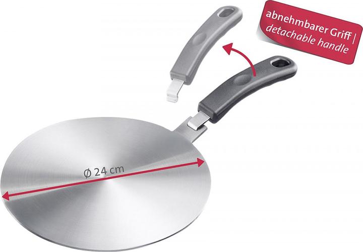 Immagine prodotto Westmark Piastra adattatore per induzione (24 cm, Metallo, Materiale sintetico)