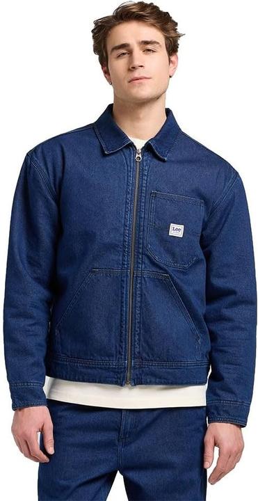 Actual product image Lee Lined Denim Jacket, Regular Fit, Machine Washable (XXL)