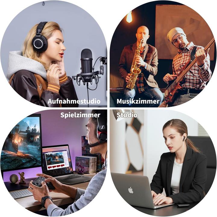 Produktbild Sonuvia Selbstklebendes Akustikplatten-Set, 18-teilig (18 Stk.)