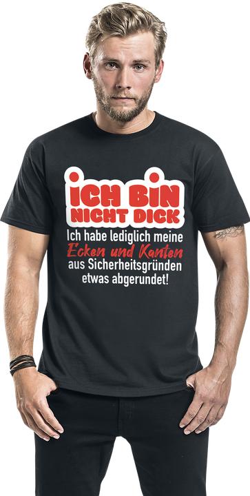 Produktbild Gaming-Sprüche Ich bin nicht dick (XL)