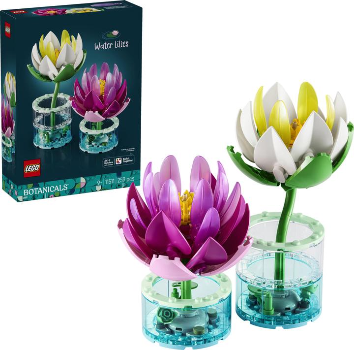 Produktbild LEGO Seerosen (11511, LEGO Botanicals)