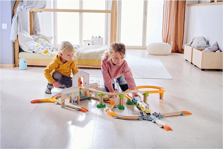 Actual product image Haba Kullerbü Knikkerbaan - Speelbaan Station