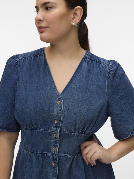 Image du produit Vero Moda VMCMELANEY Midikleid Jeanskleid (50)