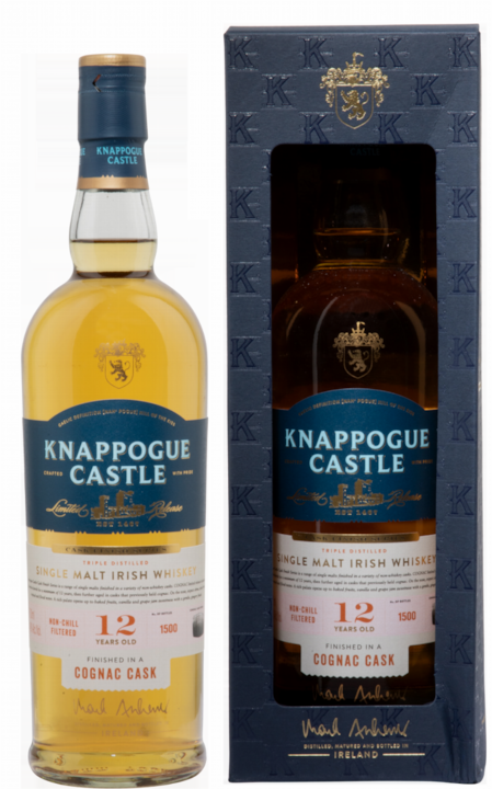 Produktbild Knappogue Castle Single Malt Irish Whiskey Cognac Cask Finish (Single Malt)